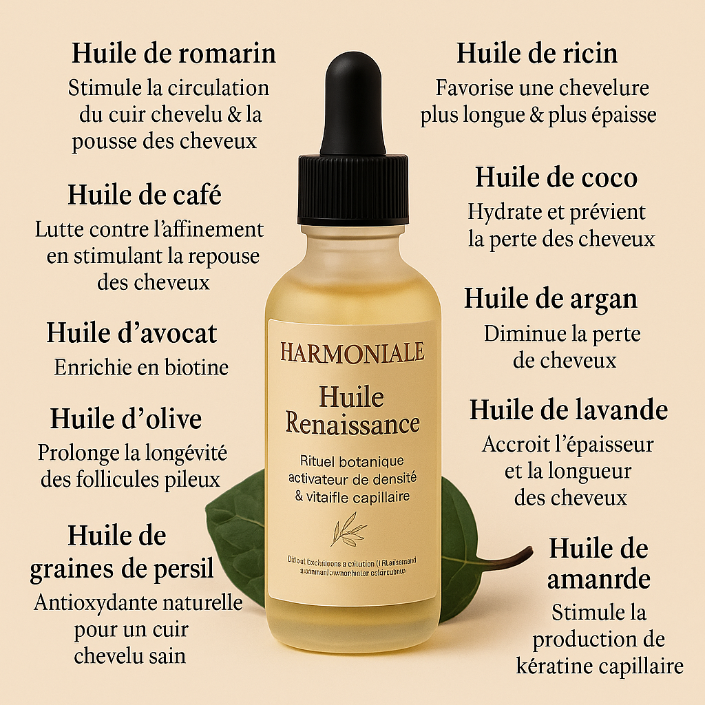 Huile Renaissance - activateur de densité