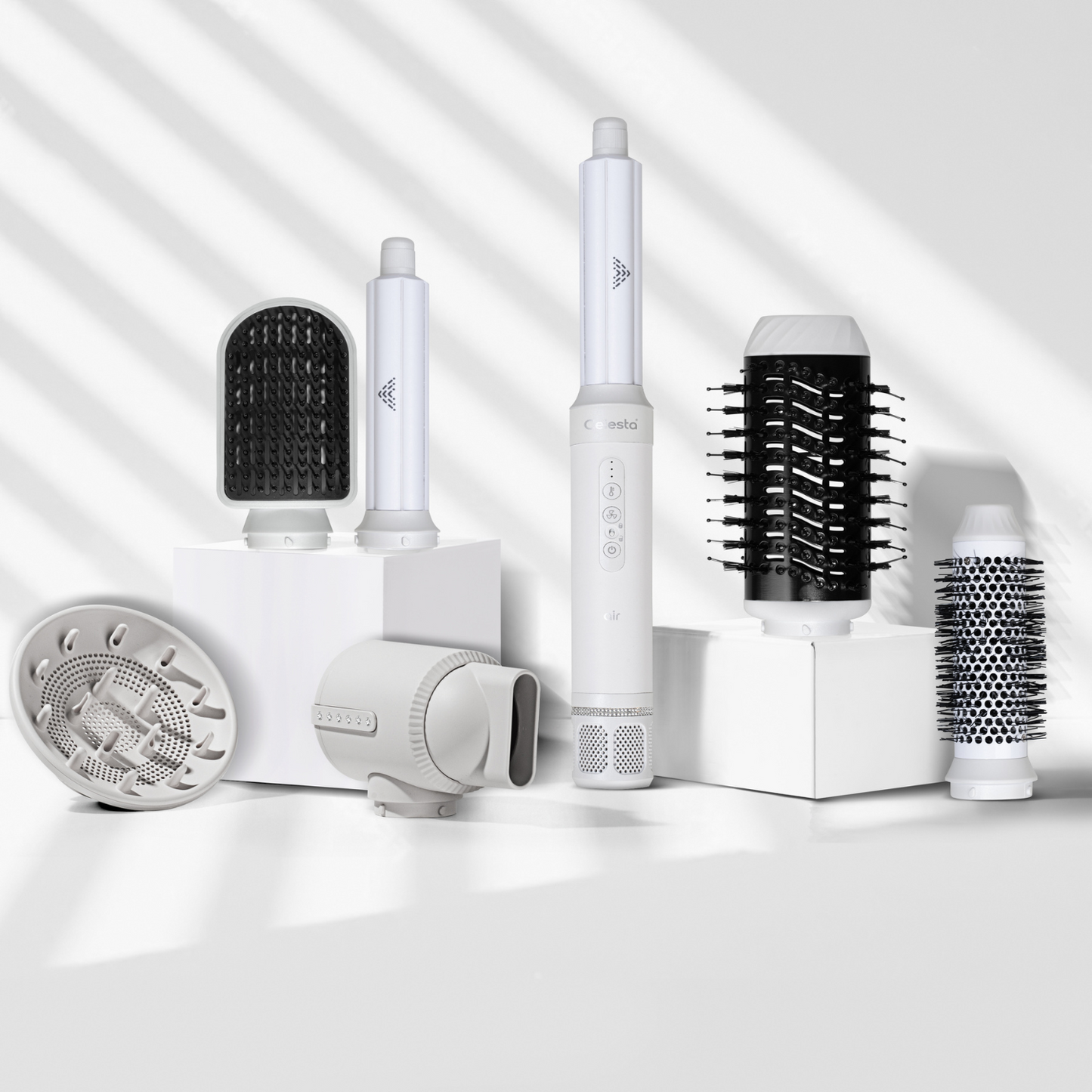 Harmoniale® Sèche-cheveux AirStyler - 8 en 1 Blanc