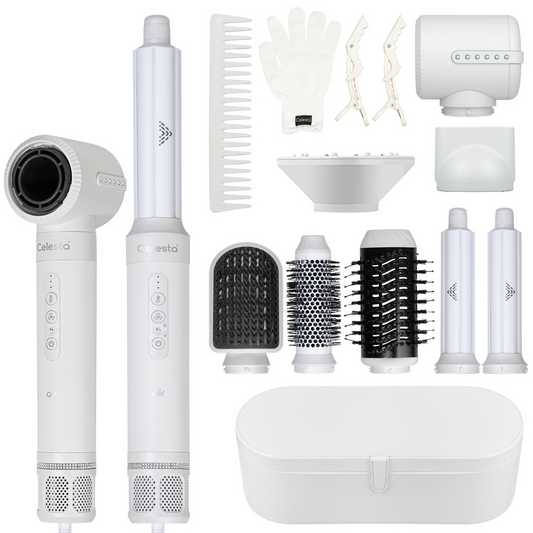 Harmoniale® Sèche-cheveux AirStyler - 8 en 1 Blanc